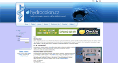 Desktop Screenshot of hydrocolon.cz